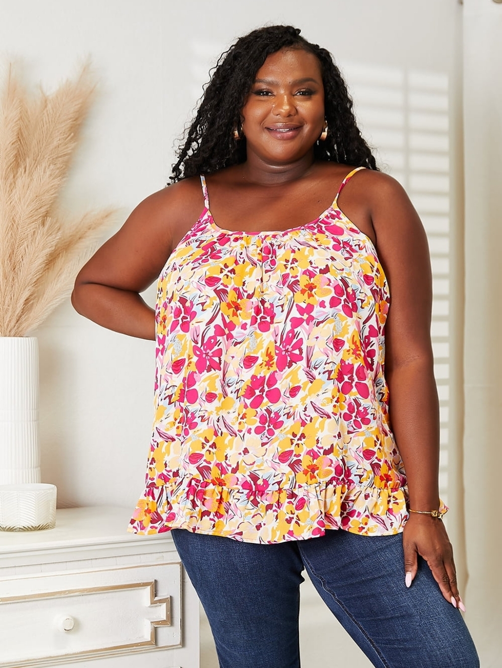 Sweet Bloom Ruffle Cami - Picture 14 of 15